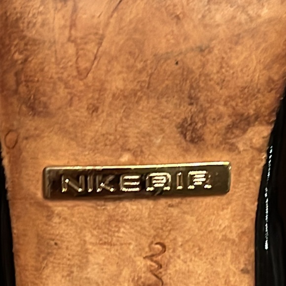 Cole Haan Nike Air black patent leather pumps size 7.5 - Picture 7 of 9